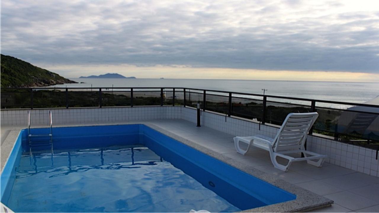Linda Cobertura Frente Mar Com Piscina Privativa E Pe Na Areia! Apartment Florianopolis Exterior photo